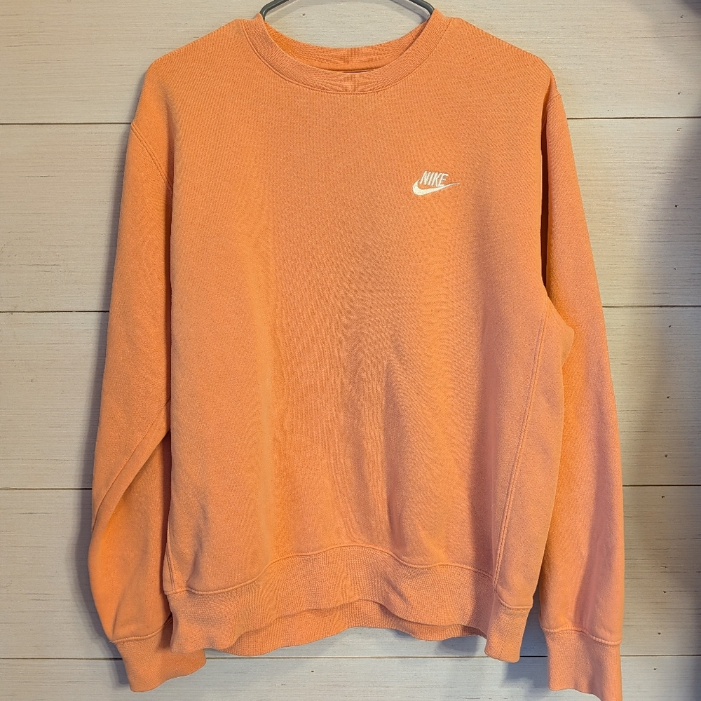 Nike Women's Peach Crewneck Sweater